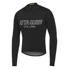 ATTAQUER ALL DAY CLUB LONG SLEEVE JERSEY BLACK
