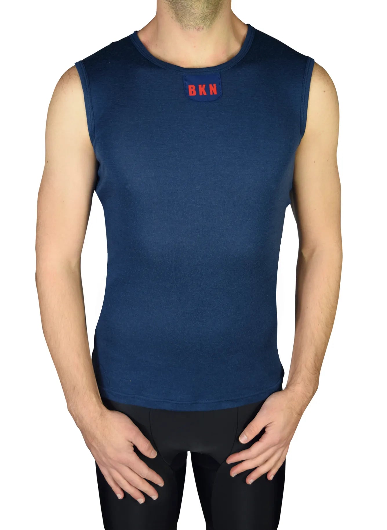 VENTOU MERION SLEEVELESS UNDERSHIRT NAVY