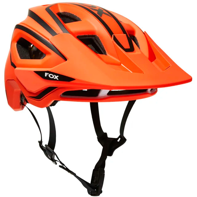 FOX SPEEDFRAME PRO DVIDE FLURO ORANGE HELMET SMALL