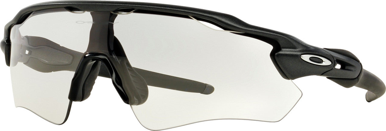 OAKLEY RADAR EV PATH STEEL W/ CLEAR TO BLACK PHOTOCROMIC